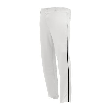 BA1391 Pro Baseball Pants - White/Black