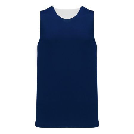 BR1105 League Basketball Jersey - Navy/White