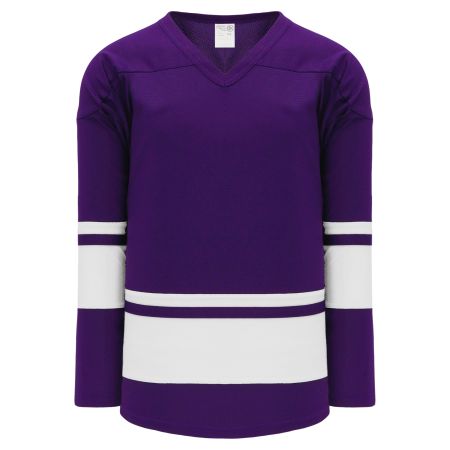 H6400 League Hockey Jersey - Purple/White