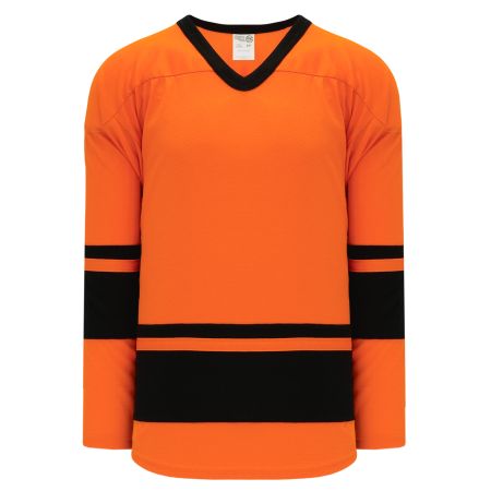 H6400 League Hockey Jersey - Orange/Black