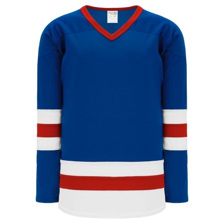H6500 League Hockey Jersey - Royal/Red/White