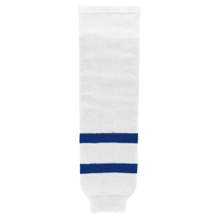 HS630 Knitted Striped Hockey Socks - 2016 Toronto White