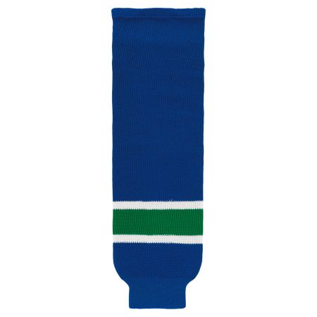 HS630 Knitted Striped Hockey Socks - 2004 Vancouver Royal