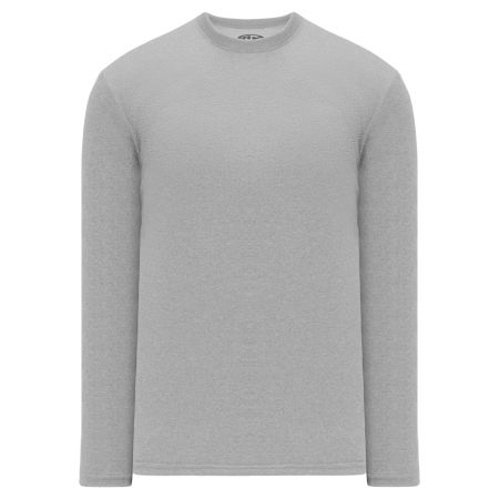 S1900 Soccer Long Sleeve Shirt - Heather Grey