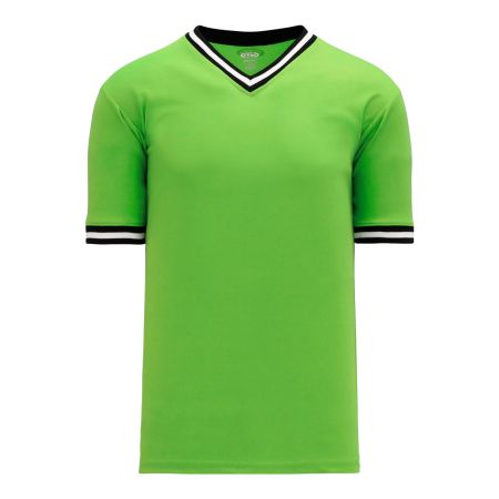 V1333 Volleyball Jersey - Lime Green/Black/White