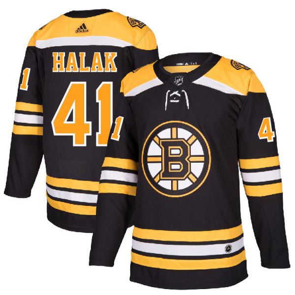 41 Jaroslav Halak Boston Bruins Jersey 