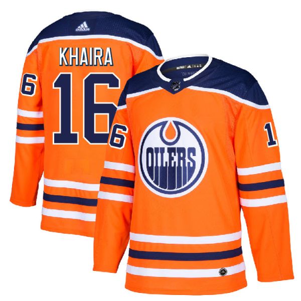 16 Jujhar Khaira Edmonton Oilers Jersey 