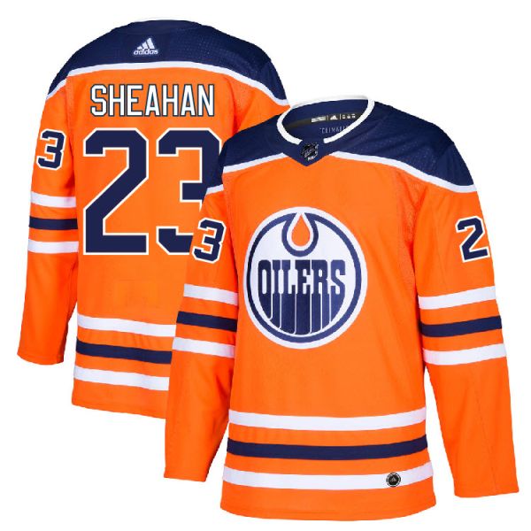 23 Riley Sheahan Edmonton Oilers Jersey 