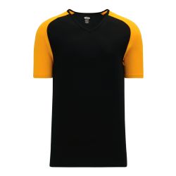 A1375 Apparel Short Sleeve Shirt - Black/Gold
