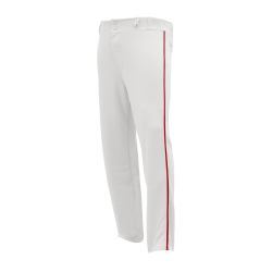 BA1391 Pro Baseball Pants - White/Red