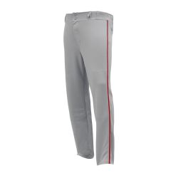BA1391 Pro Baseball Pants - Grey/Red