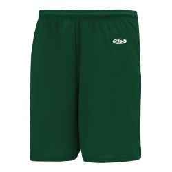 BAS1300 Baseball Shorts - Dark Green