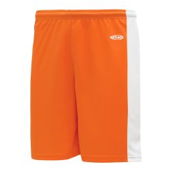 BS9145 Pro Basketball Shorts - Orange/White