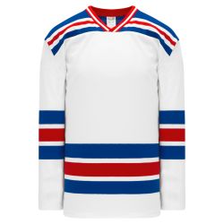 H550BK Pro Hockey Jersey - New York Rangers White