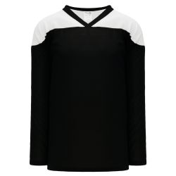H6100 League Hockey Jersey - Black/White