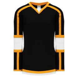 H7000 Select Hockey Jersey - Black/White/Gold