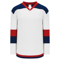 H7400 Select Hockey Jersey - White/Navy/Red