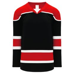 H7500 Select Hockey Jersey - Black/Red/White