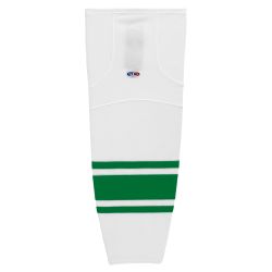 HS2100 Lightweight Pro Hockey Socks - White/Kelly