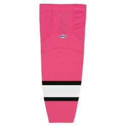 HS2100 Lightweight Pro Hockey Socks - Pink/White/Black