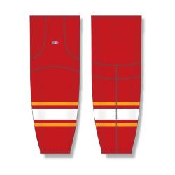 HS2100 Lightweight Pro Hockey Socks - Vintage Calgary Red