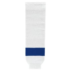HS630 Knitted Striped Hockey Socks - 2011 Tampa Bay White