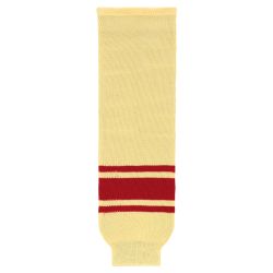 HS630 Knitted Striped Hockey Socks - 2004 All Stars Cream