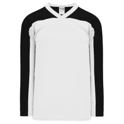 LB153 Box Lacrosse Jersey - White/Black