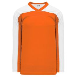 LB153 Box Lacrosse Jersey - Orange/White