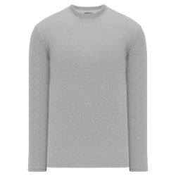 S1900 Soccer Long Sleeve Shirt - Heather Grey