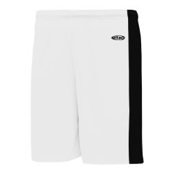 SS9145 Soccer Shorts - White/Black