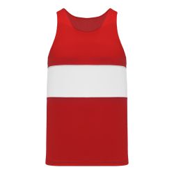 T220 Track Jersey - Red/White