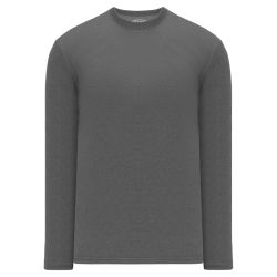 V1900 Volleyball Long Sleeve Shirt - Heather Charcoal
