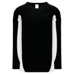 H7100 Select Hockey Jersey - Black/White - Front