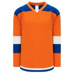 H7400 Select Hockey Jersey - Orange/Royal/White - Front