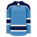 H7500 Select Hockey Jersey - Sky/White/Navy - Front