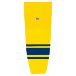 HS2100 Lightweight Pro Hockey Socks - Maize/Royal - Front