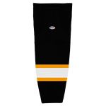 HS2100 Lightweight Pro Hockey Socks - Boston Black - Front