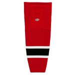 HS2100 Lightweight Pro Hockey Socks - New Jersey Red - Front