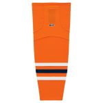 HS2100 Lightweight Pro Hockey Socks - 2017 Edmonton Orange - Front