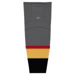 HS2100 Lightweight Pro Hockey Socks - 2017 Vegas Charcoal - Front
