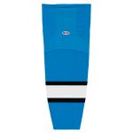 HS2100 Lightweight Pro Hockey Socks - Pro Blue/Black/White - Front