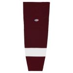 HS2100 Lightweight Pro Hockey Socks - Peterborough Maroon - Front
