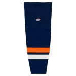 HS2100 Lightweight Pro Hockey Socks - New York Islanders Navy - Front