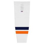 HS2100 Lightweight Pro Hockey Socks - New York Islanders White - Front