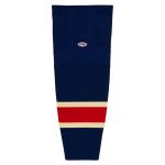 HS2100 Lightweight Pro Hockey Socks - New York Rangers Heritage Navy - Front