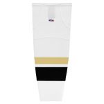 HS2100 Lightweight Pro Hockey Socks - New Pittsburgh 3rd White - Front