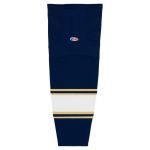 HS2100 Lightweight Pro Hockey Socks - Notre Dame Navy - Front