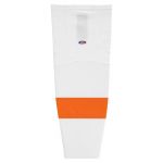 HS2100 Lightweight Pro Hockey Socks - 2011 Philadelphia White - Front