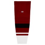 HS2100 Lightweight Pro Hockey Socks - 2015 Arizona Av Red - Front